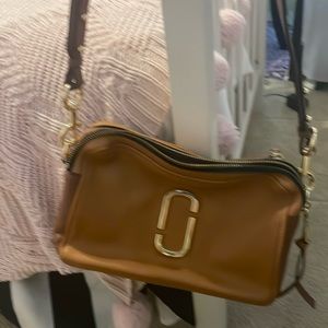 Mark Jacobs brown shoulder bag